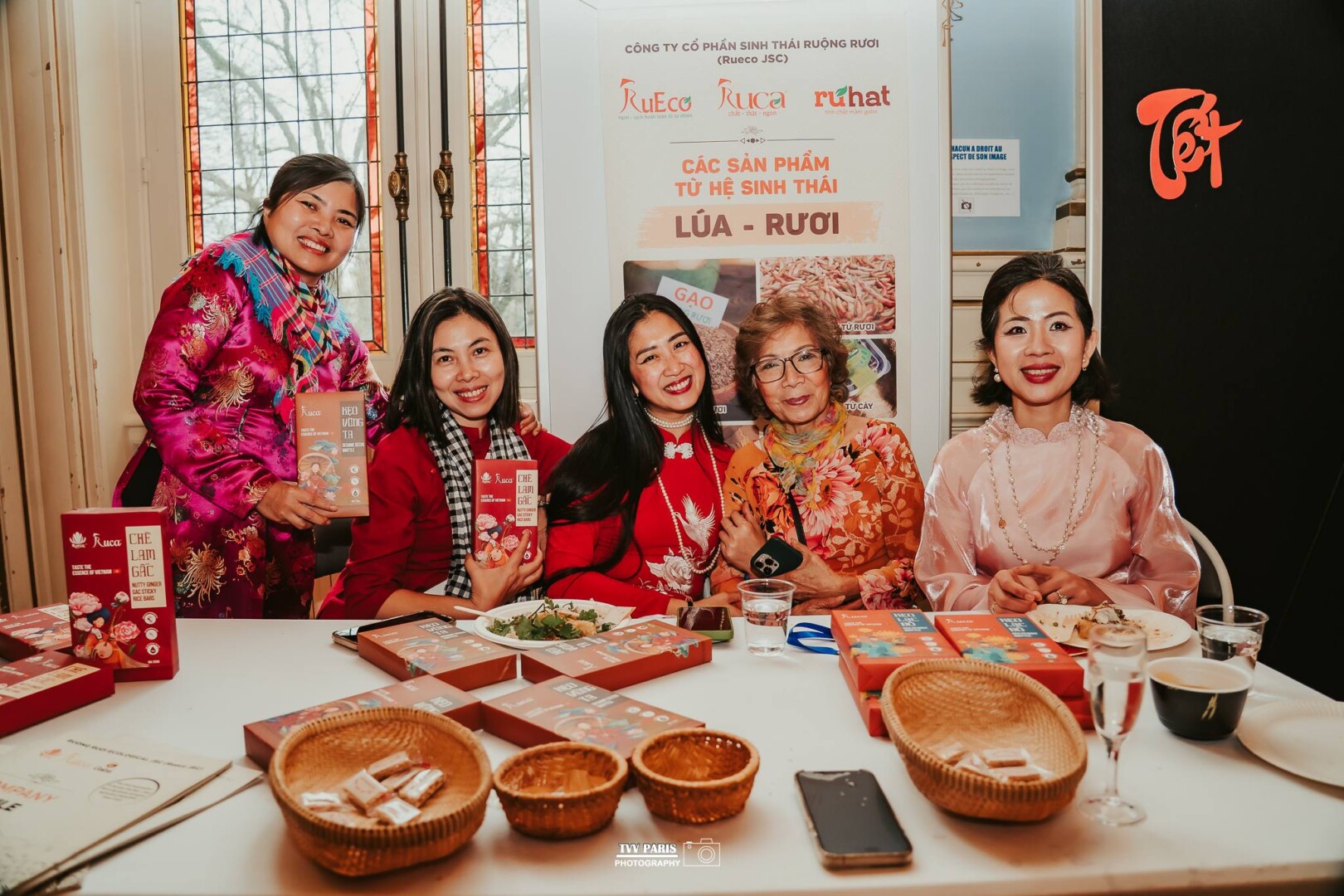 Rueco tại Tết APCV  " Chuyến du hành vị giác"  Paris, 