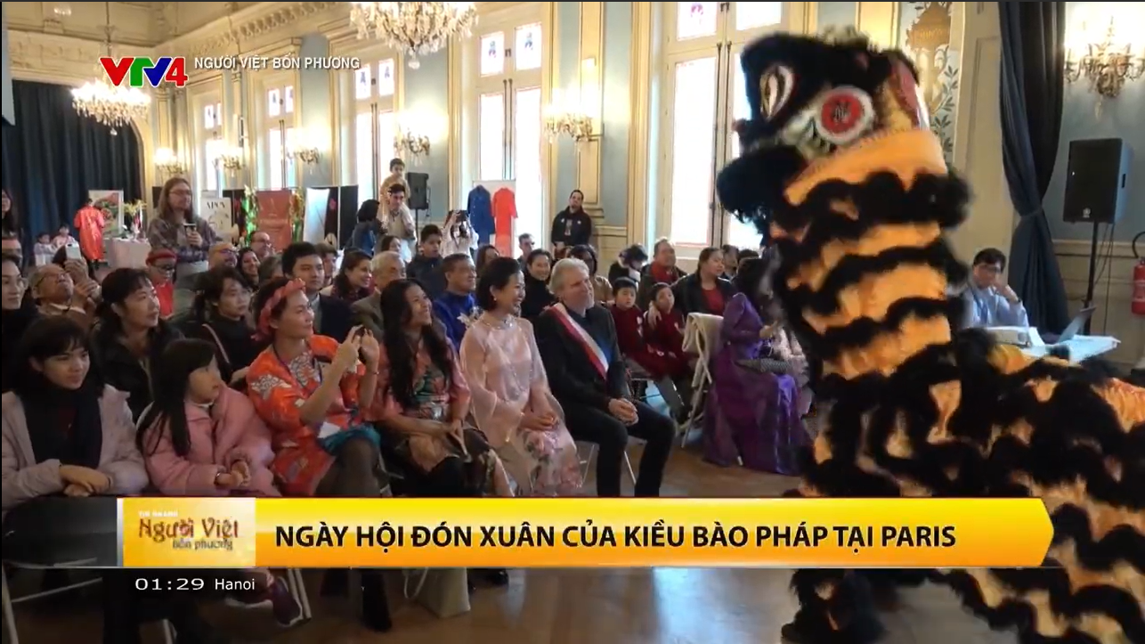 Rueco tại Tết APCV " Chuyến du hành vị giác" Paris,