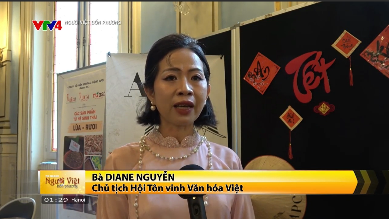 Rueco tại Tết APCV " Chuyến du hành vị giác" Paris,