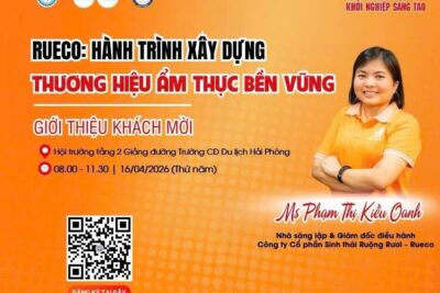 Khởi nghiệp bền vững từ gốc rễ: Câu chuyện của Rueco tại Hải Phòng