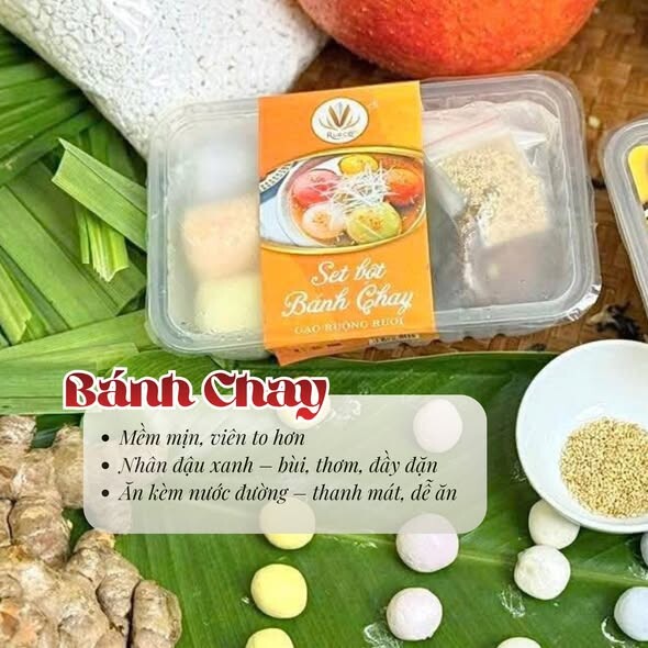 Set bột bánh trôi bánh chay Rueco | Chuẩn bị Tết Hàn Thực