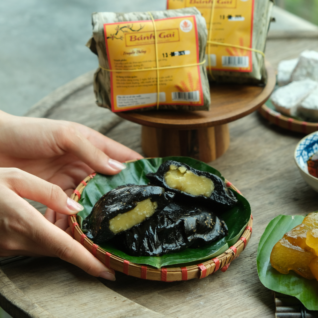Bánh gai gạo ruộng rươi