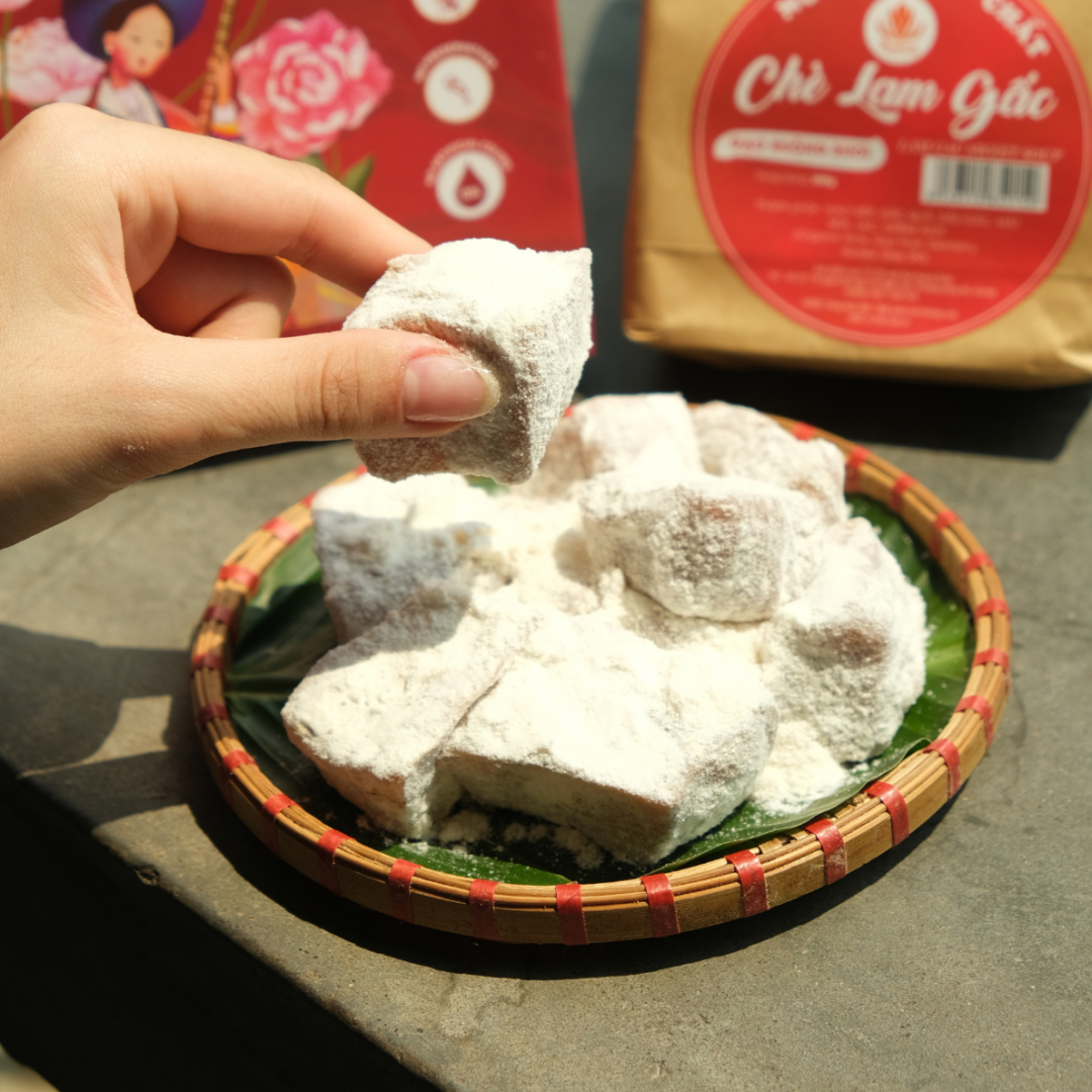 Chè lam gấc gạo ruộng rươi