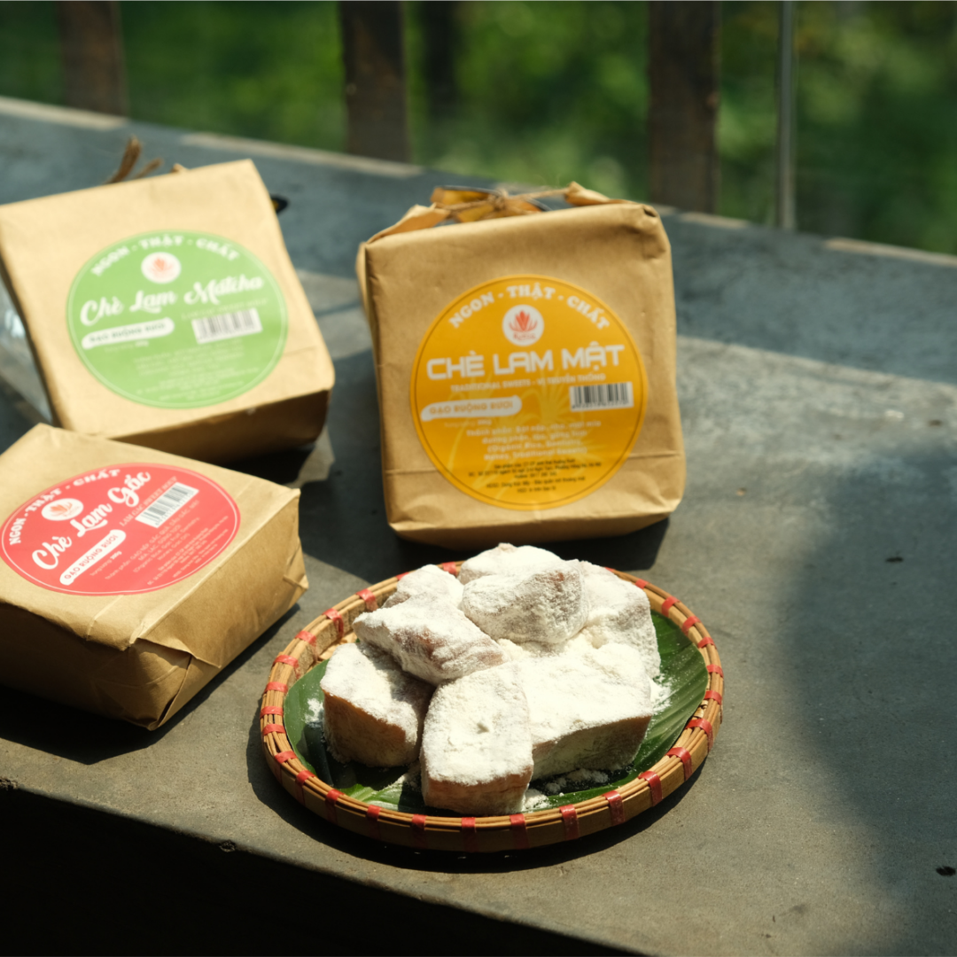 Chè lam mật gạo ruộng rươi