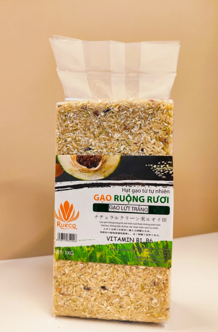 Gạo tẻ ST25 ruộng rươi xát lứt